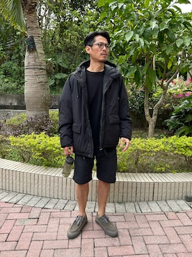 「WILD THINGS（ワイルドシングス）のアイテム（その他パンツ）」を使った、tsungpinlinさん（メンズ・165cm）の春コーディネート