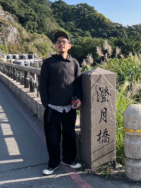 「ARC'TERYX（アークテリクス）のアイテム（ブルゾン）」を使った、tsungpinlinさん（メンズ・165cm）の冬コーディネート