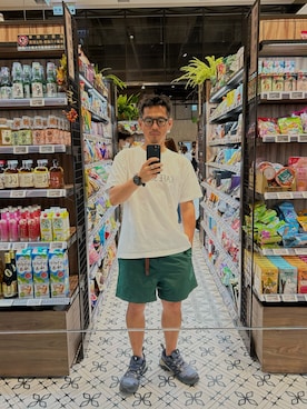 「NO NAME（ノーネーム）のアイテム」を使った、tsungpinlinさん（メンズ・165cm）の夏コーディネート