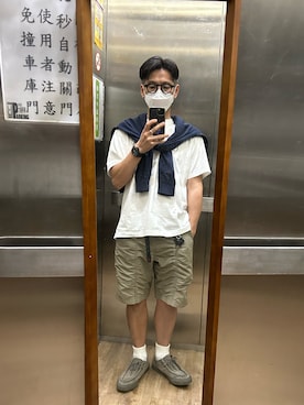 「NO NAME（ノーネーム）のアイテム」を使った、tsungpinlinさん（メンズ・165cm）の冬コーディネート