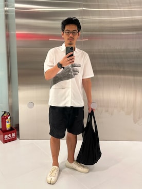 「NEIL BARRETT（ニールバレット）のアイテム」を使った、tsungpinlinさん（メンズ・165cm）の夏コーディネート