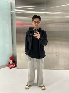 「ARC'TERYX（アークテリクス）のアイテム（ジャケット/アウター）」を使った、tsungpinlinさん（メンズ・165cm）の冬コーディネート