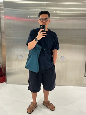 「moz（モズ）のアイテム」を使った、tsungpinlinさん（メンズ・165cm）の夏コーディネート