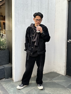 「ARC'TERYX（アークテリクス）のアイテム（ブルゾン）」を使った、tsungpinlinさん（メンズ・165cm）の冬コーディネート