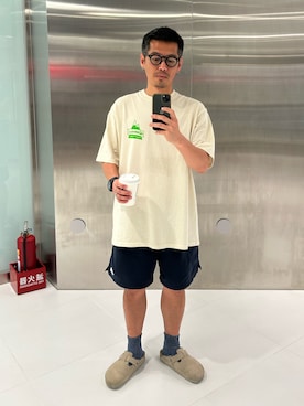 「Gramicci（グラミチ）のアイテム（トップス）」を使った、tsungpinlinさん（メンズ・165cm）の春コーディネート
