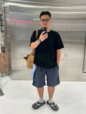「A.P.C.（アーペーセー）のアイテム」を使った、tsungpinlinさん（メンズ・165cm）の夏コーディネート