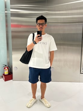 「NO NAME（ノーネーム）のアイテム」を使った、tsungpinlinさん（メンズ・165cm）の夏コーディネート