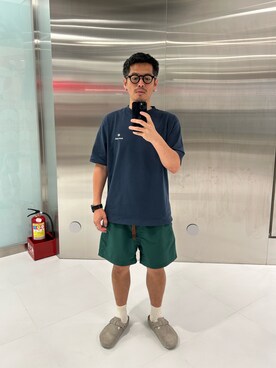 「NEWMAN（ニューマン）のアイテム」を使った、tsungpinlinさん（メンズ・165cm）の夏コーディネート