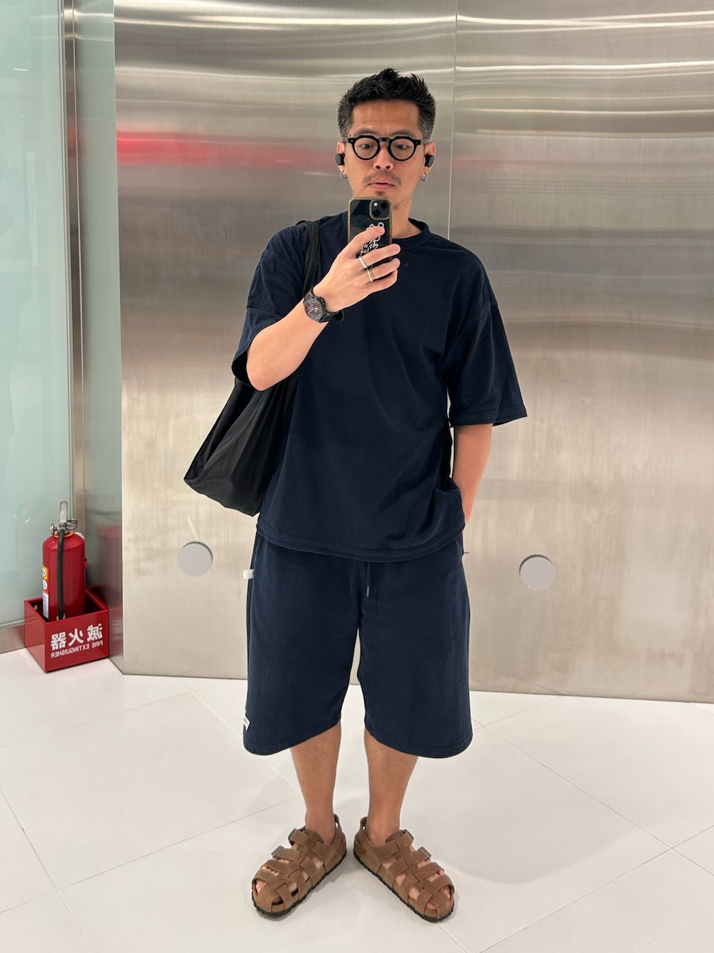 CAHLUMN/カウラム Heavy Weight Jersey Gym Shorts/ヘビーウェイト 