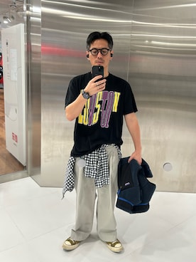 「Our Legacy（アワーレガシー）のアイテム」を使った、tsungpinlinさん（メンズ・165cm）の冬コーディネート