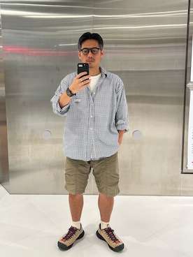 「Columbia（コロンビア）のアイテム」を使った、tsungpinlinさん（メンズ・165cm）の秋コーディネート