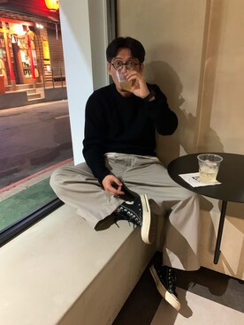 tsungpinlinさん(メンズ・166cm)の冬コーディネート