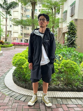 「WILD THINGS（ワイルドシングス）のアイテム（その他パンツ）」を使った、tsungpinlinさん（メンズ・165cm）の春コーディネート