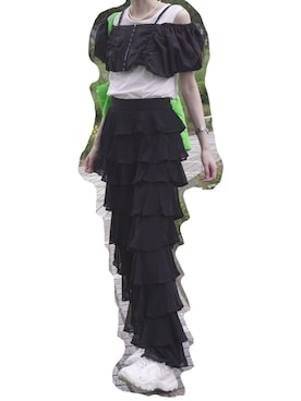 「アイテム（その他トップス）」を使った、三葉さん（レディース・165cm）の秋コーディネート