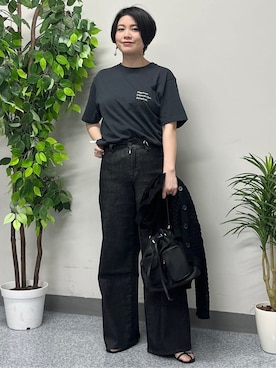 「SOMETHING（サムシング）のアイテム」を使った、nonty＊さん（レディース・157cm）の春コーディネート