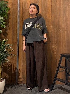 「Right-on（ライトオン）のアイテム」を使った、nonty＊さん（レディース・157cm）の夏コーディネート
