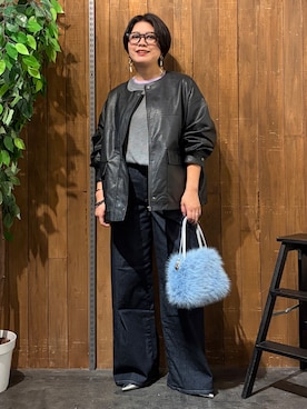 「Right-on（ライトオン）のアイテム」を使った、nonty＊さん（レディース・157cm）の秋コーディネート