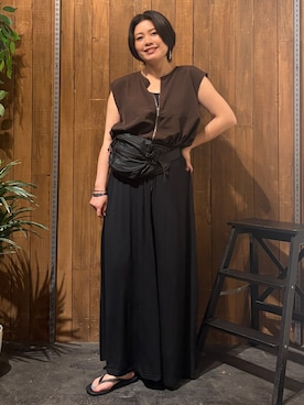 「Right-on（ライトオン）のアイテム」を使った、nonty＊さん（レディース・157cm）の夏コーディネート
