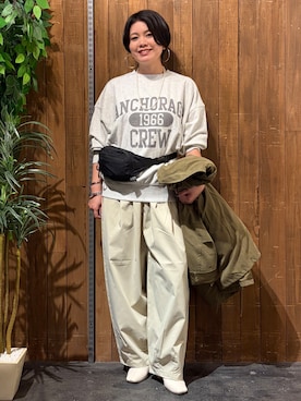 「BACK NUMBER（バックナンバー）のアイテム」を使った、nonty＊さん（レディース・157cm）の秋コーディネート