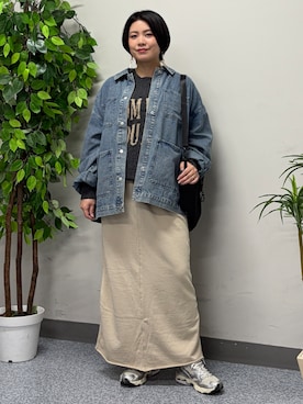 「CAMP7（キャンプセブン）のアイテム」を使った、nonty＊さん（レディース・157cm）の秋コーディネート