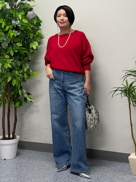 「SOMETHING（サムシング）のアイテム」を使った、nonty＊さん（レディース・157cm）の秋コーディネート