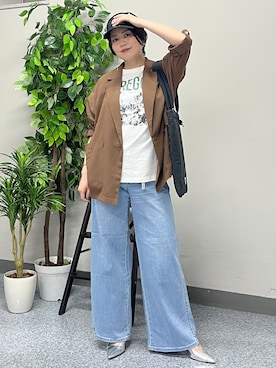 nonty＊さん（レディース・157cm）の夏コーディネート