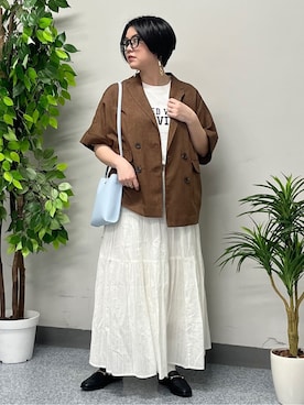 nonty＊さん（レディース・157cm）の春コーディネート