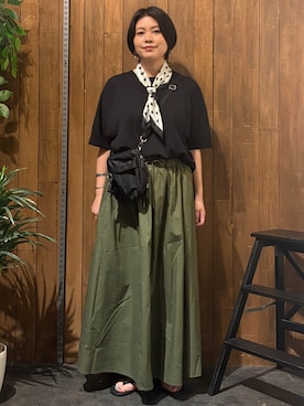 「Right-on（ライトオン）のアイテム」を使った、nonty＊さん（レディース・157cm）の夏コーディネート