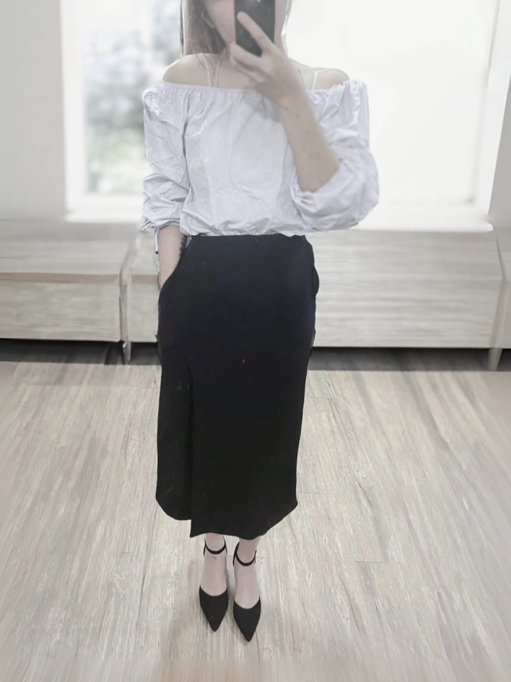 UNIQLO（ユニクロ）の「デニムジャージースカート（スカート）」 - WEAR