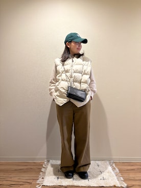 「Dr. Martens（ドクターマーチン）のDr.Martens  CHELSEA BOOT（ブーツ）」を使った、miyuさん（レディース・158cm）の秋コーディネート