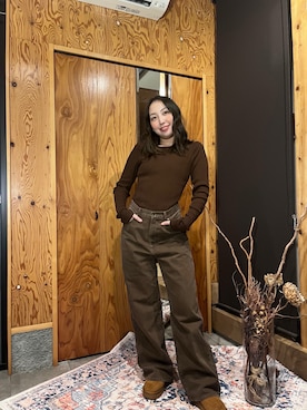 「アイテム（その他トップス）」を使った、miyuさん（レディース・158cm・20代）の冬コーディネート