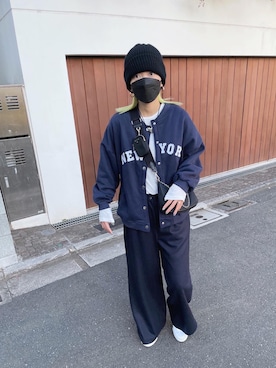 橋本江莉果さん（レディース・166cm）の秋コーディネート