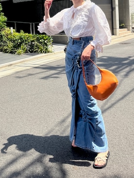 「Teva（テバ）の【TEVA/テバ】OLOWAHU◆（サンダル）」を使った、たまんさ。さん（レディース・165cm・30代）の夏コーディネート