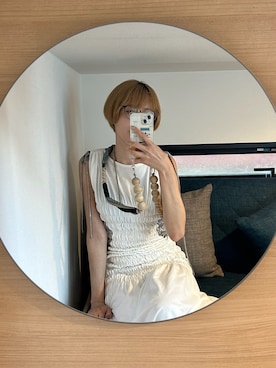 「アイテム（ワンピース/ドレス）」を使った、たまんさ。さん（レディース・165cm・30代）の夏コーディネート
