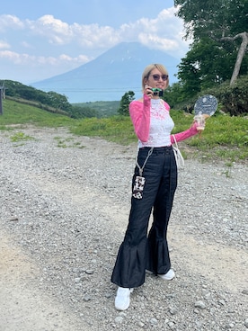 「アイテム（デニムパンツ）」を使った、たまんさ。さん（レディース・165cm・30代）の夏コーディネート