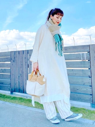 チャイハネstaff Ami アミナコレクション本部 チャイハネのワンピースを使ったコーディネート Wear