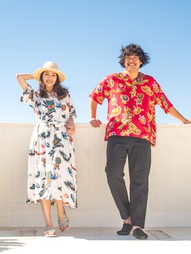 チャイハネ チャイハネのシャツワンピースコーディネート Zozotown