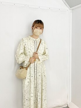 「インスタやってます」｜「アイテム（ワンピース/ドレス）」を使った、あゆさん（レディース・154cm）の秋コーディネート