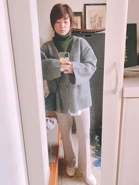 ommiさん(レディース・160cm)の冬コーディネート