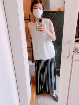 「UNTITLED（アンタイトル）のアイテム（アクセサリー）」を使った、ommiさん（レディース・160cm）の夏コーディネート
