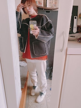 ommiさん（レディース・160cm）の冬コーディネート