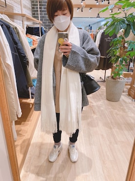 ommiさん(レディース・160cm)の冬コーディネート