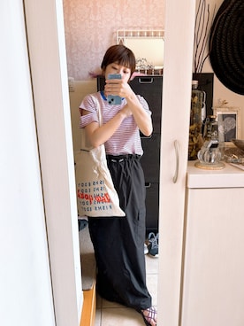 「Java（ジャバ）のアイテム」を使った、ommiさん（レディース・160cm）の夏コーディネート