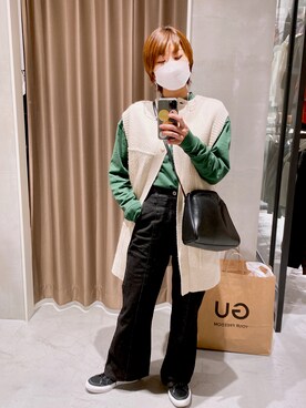 ommiさん（レディース・160cm）の冬コーディネート