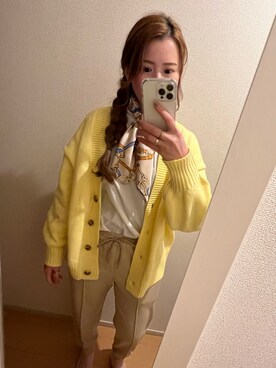 「おさげ」｜「アイテム（その他）」を使った、rurinaさん（レディース・161cm）の春コーディネート