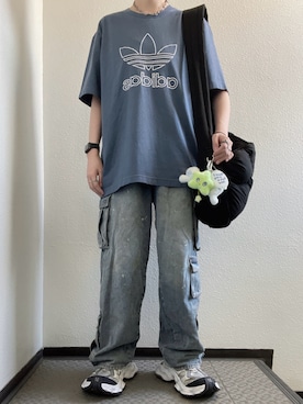 「NOT4NERD（ノットフォーナード）のアイテム」を使った、ぽぽぬなさん（レディース・167cm）の夏コーディネート