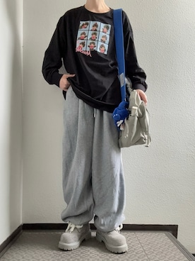 「Honeys（ハニーズ）のアイテム」を使った、ぽぽぬなさん（レディース・167cm）の秋コーディネート
