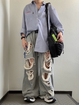 「ANAP（アナップ）のアイテム」を使った、ぽぽぬなさん（レディース・167cm）の春コーディネート