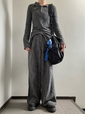 「ROUGHNECK（ラフネック）のアイテム」を使った、ぽぽぬなさん（レディース・167cm）の夏コーディネート