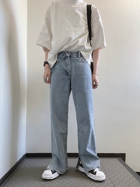 「y/m by MIHO（イムバイミホ）のアイテム」を使った、ぽぽぬなさん（レディース・167cm）の秋コーディネート